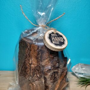 Fire Crackle Air Plant Stump Holder